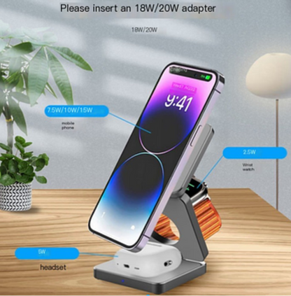 Multi-Device Foldable Charging Dock