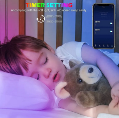 Tira de luz ambiental LED inteligente Bluetooth
