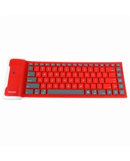 Teclado Bluetooth de silicona flexible