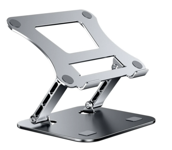 Hochbelastbarer Aluminium-Laptopständer mit verstellbarer Höhe