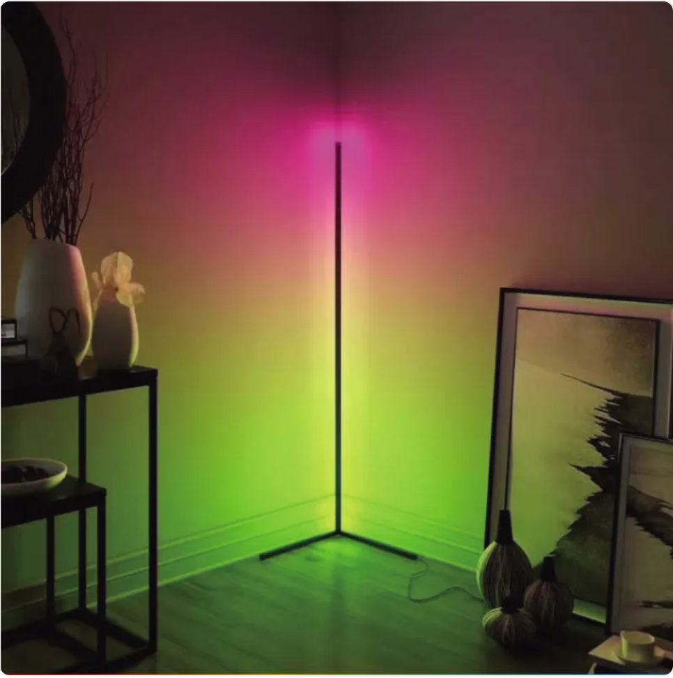 Lámpara de pie ambiental RGB inteligente