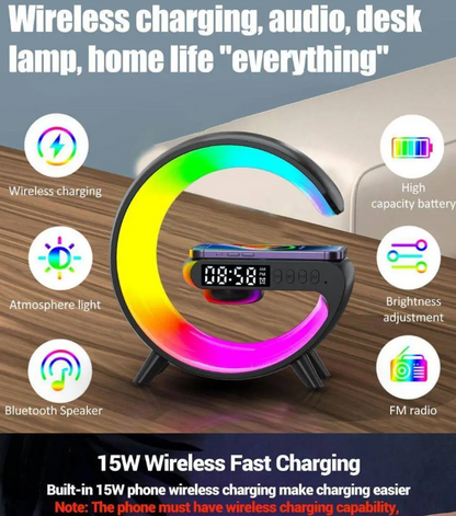 Smarte G-Lampe mit Bluetooth-Lautsprecher
