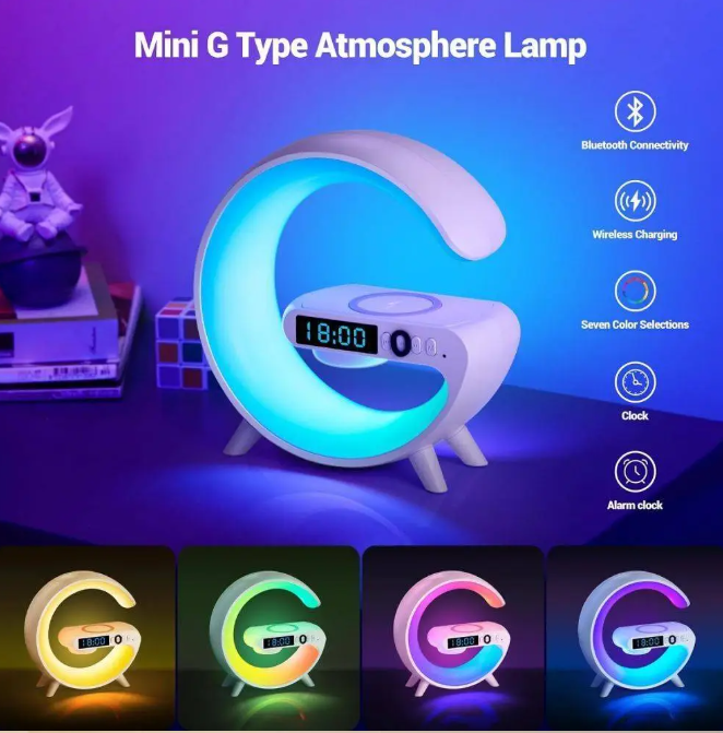 Smarte G-Lampe mit Bluetooth-Lautsprecher