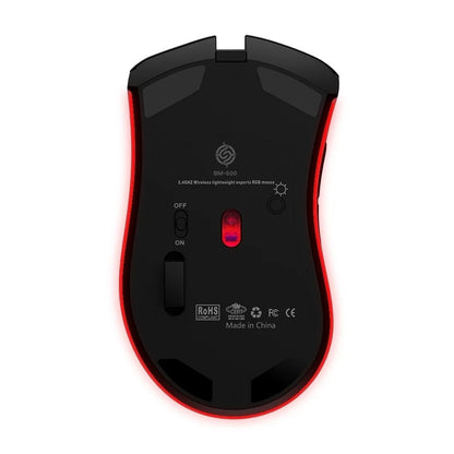 BM600 Wiederaufladbare Kabellose RGB Gaming-Maus für PC