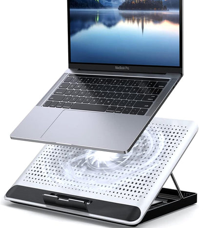 16-Zoll-Laptop-Kühlmatte mit einem Lüfter