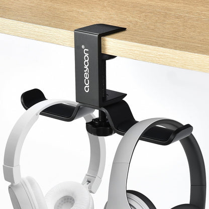 aceyoon Soporte para auriculares debajo del escritorio