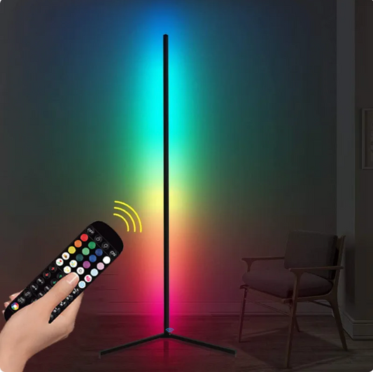 Lámpara de pie ambiental RGB inteligente