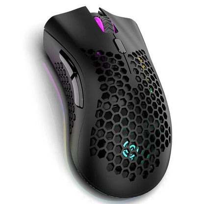BM600 Wiederaufladbare Kabellose RGB Gaming-Maus für PC