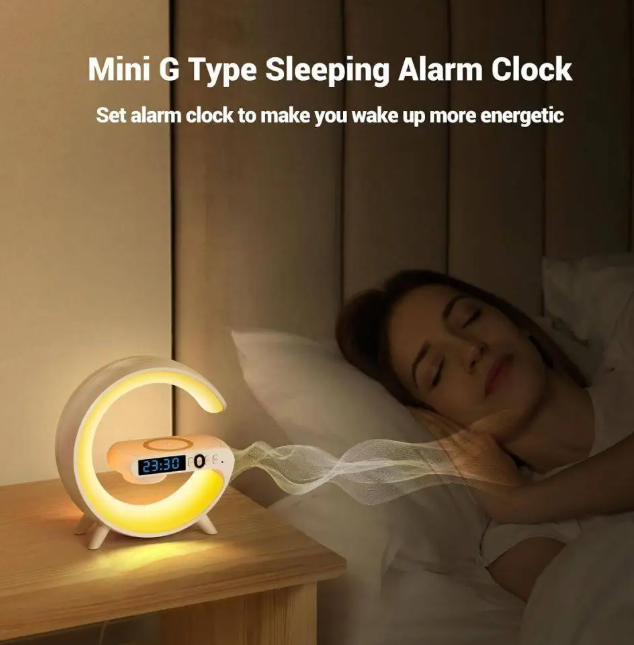 Smarte G-Lampe mit Bluetooth-Lautsprecher