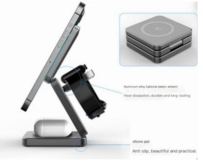 Multi-Device Foldable Charging Dock