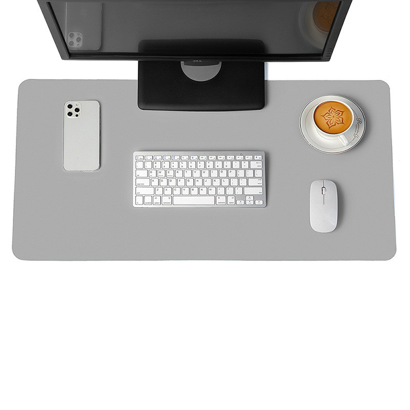 Wasserdichte Schreibtischunterlage/Mauspad aus Leder